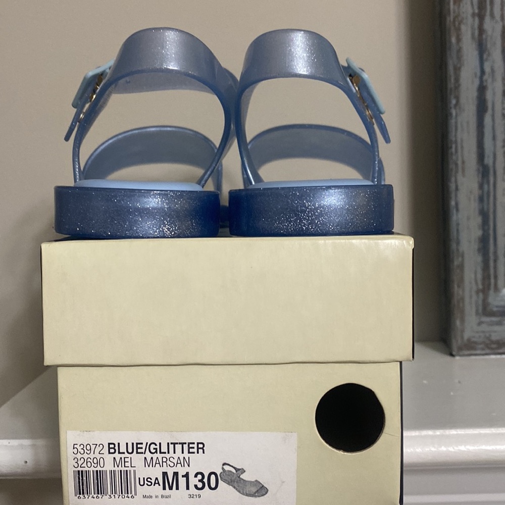 🆕 Mini Melissa little girls sz 13 sandals - Picture 10 of 11